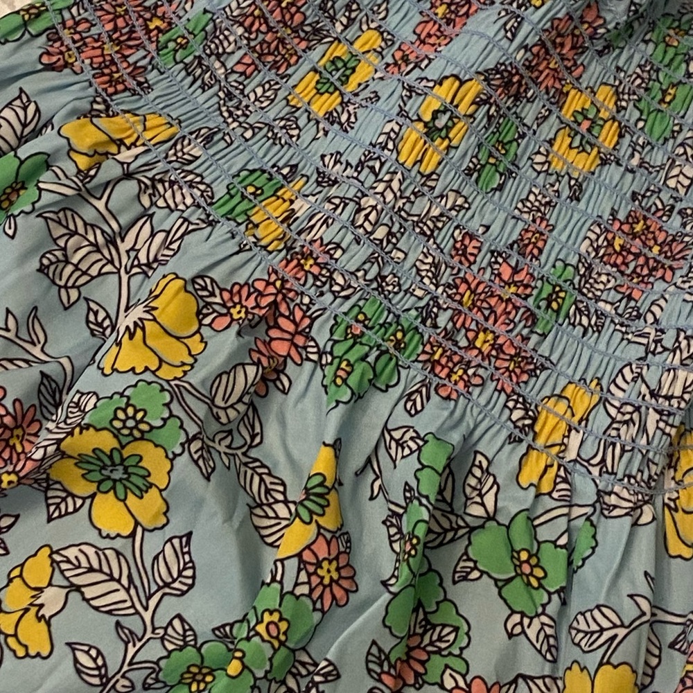 FLORAL MAXI DRESS - Picture 3 of 4